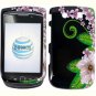 For BlackBerry Torch 9810 4G Cover Hard Case GR-Flower +Screen Protector
