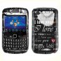 FOR BLACKBERRY CURVE 3G 9300 9330 COVER HARD CASE B-ILU