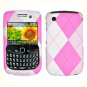 FOR BLACKBERRY CURVE 3G 9300 9330 COVER HARD CASE PK-Plaid