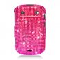For BlackBerry Bold 9930 9900 4G Cover Hard Case Crystal Bling H-Pink