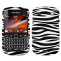 For BlackBerry Bold 9930 9900 4G Cover Hard Case Zebra +Screen