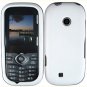 For LG Comos 2 VN251 Car Charger +Cover Hard Case White 2-in-1