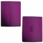 For Apple ipad 2 Cover Leather Case w/ Kick Stand D-Purple