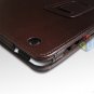 For Apple ipad 2 Cover Leather Case w/ Kick Stand D-Brown