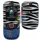 For Samsung Smiley SGH-T359 / Elevate SGH-T356 Cover Hard Case Zebra