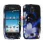 For Samsung Exhibit 4G T759 Cover Hard Case B-Flower +Screen Protector