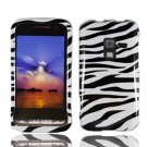 For Samsung Conqure 4G D600 Cover Hard Case Zebra