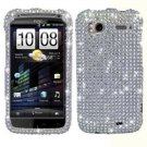 For HTC Sensation 4G Cover Hard Case Crystal Bling Clear