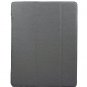 For Apple ipad 2 Cover Leather Case w/ Sleep Mode +Stand #Grey Tri-Pad Coutour