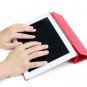 For Apple ipad 2 Cover Leather Case w/ Sleep Mode +Stand #Red Tri-Pad Coutour