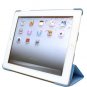 For Apple ipad 2 Cover Case w/ Smart Mode / Fold Stand #Baby-Blue Tri-Pad Shell