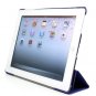 For Apple ipad 2 Cover Case w/ Smart Mode / Fold Stand #Blue Tri-Pad Shell