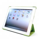 For Apple ipad 2 Cover Case w/ Smart Mode / Fold Stand #Neon Green Tri-Pad Shell