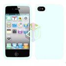 For Apple iphone 4S 4 Cover Hard Case Rubberized White