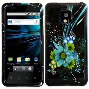 For LG T-Mobile G2x Cover Hard Case M-Flower