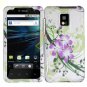 For LG T-Mobile G2x Cover Hard Case G-Flower +Screen 2-in-1