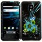 For LG T-Mobile G2x Cover Hard Case M-Flower +Screen 2-in-1