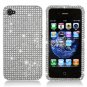 For Apple iphone 4S / 4 Cover Hard Case Crystal Bling Clear