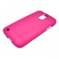 For T-Mobile Samsung Galaxy S II T989 Cover Hard Case Rubberized H-Pink