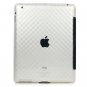 For Apple ipad 2 Cover TPU Case w/ Fold Stand Red Stripe