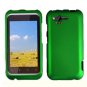 For HTC Rhyme Car Charger + Cover Hard Phone Case Green