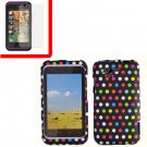 For HTC Rhyme Cover Hard Phone Case R-Dot + Screen 2-in-1