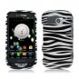 For Pantech Breakout Car Charger + Cover Hard Case Zebra 2-in-1