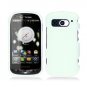 For Pantech Breakout Car Charger + Cover Hard Case White  2-in-1