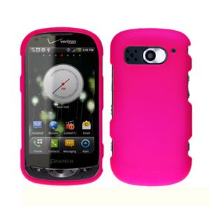 For Pantech Breakout Cover Hard Phone Case Hot Pink