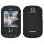 For Pantech Pursuit II Car Charger + Cover Hard Case Black 2-in-1