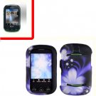 For Pantech Pursuit II Cover Hard Case B-Flower +Screen 2-in-1