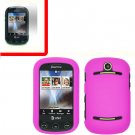 For Pantech Pursuit II Cover Hard Case H-Pink +Screen 2-in-1
