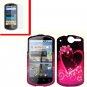 For Huawei Impulse U8800 / Ideos X5 Cover Hard Phone Case Love + Screen 2-in-1