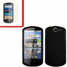 For Huawei Impulse U8800 / Ideos X5 Cover Hard Phone Case Black + Screen 2-in-1