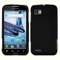 For Motorola Atrix 2 4G MB865 Car Charger +Cover Hard Case Black 2-in-1