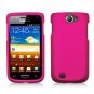 For Samsung Galaxy W i8150 Car Charger +Hard Cover Case Hot Pink