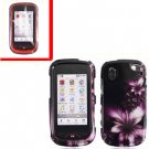 For Pantech Hotshot Cover Hard Case L-Flower +Screen 2-in-1