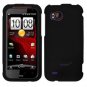 For HTC Rezound 4G Car Charger +Cover Hard Case Black 2-in-1
