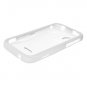 For HTC Rezound 4G Car Charger +Cover Hard Case White 2-in-1