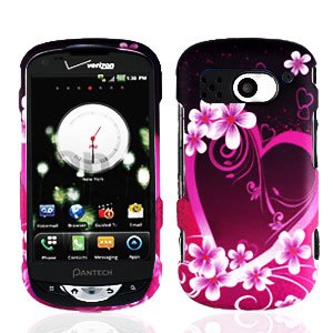 For Pantech Breakout Cover Hard Phone Case Love