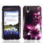 For LG Marquee LS855/ Optimus Black P970 Cover Hard Case L-Flower
