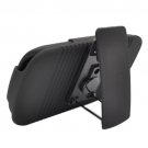 For Blackberry Curve 9370/ 9360/ 9350 Cover Black Holster Belt Clp +Stand 3in1
