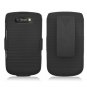 For Blackberry Torch 9810 9800 Cover Black Holster Belt Clp +Stand 3in1