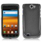 For Samsung Exhibit II 4G T679 Cover Hard Case Carbon Fiber +Screen Protector