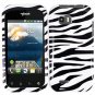 For LG MyTouch Q 4G Cover Hard Case Zebra +Screen