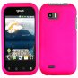 For LG Eclypse 4G Cover Hard Case Rubberized H-Pink