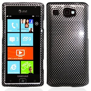 For Samsung Focus Flash Cover Hard Case Carbon Fiber