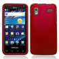 For Samsung Captivate Glide Cover Hard Case rubberized Red