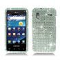 For Samsung Galaxy S Glide Cover Hard Phone Case Crystal Bling Clear