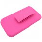 For Samsung Galaxy S II X Cover Pink Case + Pink Holster Belt Clp +Stand 3 in 1